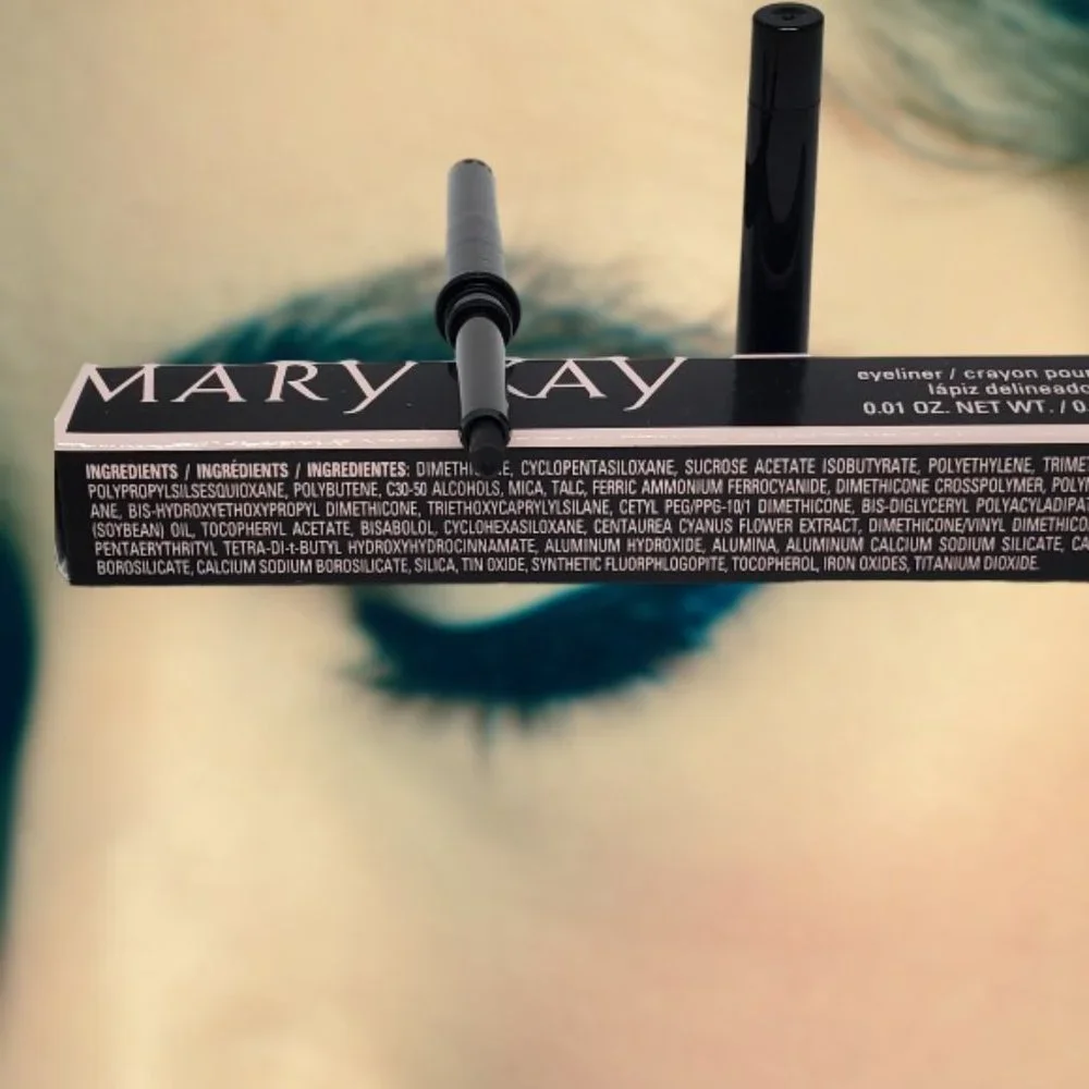 Black Crayon Eyeliner - Self-Sharpening - Mary Kay - Discontinued